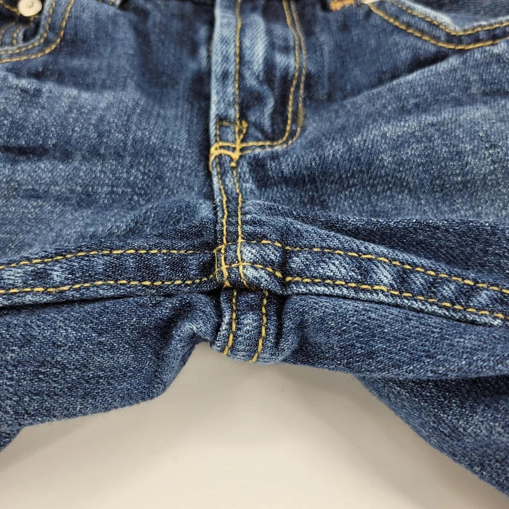 Gap Baby Toddler Jeans Size 2T Distressed Loose Fit Denim Adjustable Waist